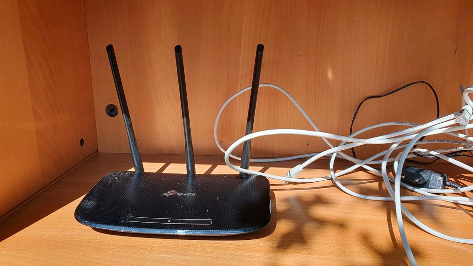 Wifi Wlan Router tp-link 450 Mbps mit Kabel TL-WR940N Wireless in Stuttgart