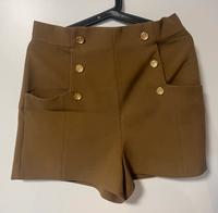 Zara kurze Hose Shorts Bermudas goldene Knöpfe L/40 Rheinland-Pfalz - Frankweiler Vorschau