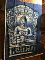 Wandbehang aus Indien Buddha blau oder beige Hamburg-Nord - Hamburg Barmbek Vorschau