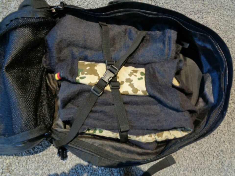 Orig.NL Armee Rucksack Multi Purpose schwarz 35 L Flightcase NEU in Herzogenrath