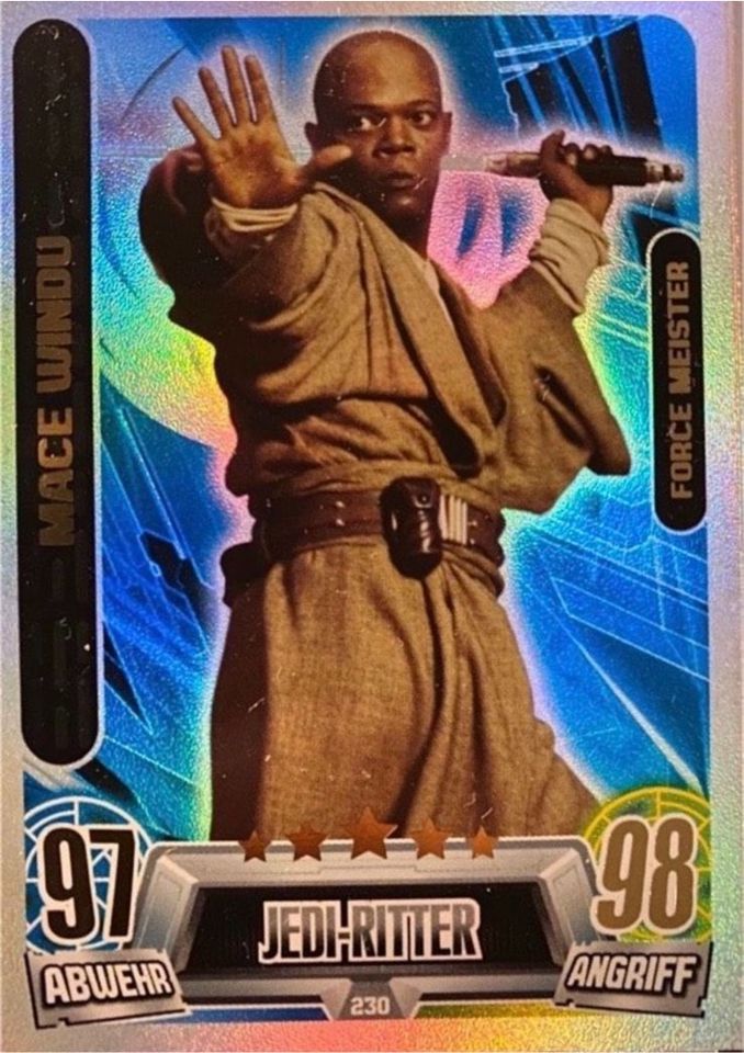 Star Wars Force Attax-9 FORCE MASTER Karten in Möser