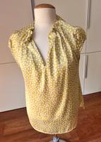 Comma Blusentop Bluse 38 lemon mit dots punkten Nordrhein-Westfalen - Lohmar Vorschau