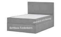 Boxspringbett OHNE Matratze 140x200 grau Berlin - Spandau Vorschau