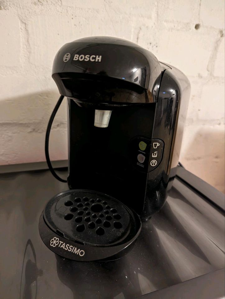 Tassimo Kapsel Kaffeemaschine von Bosch, gut erhalten, schwarz, in Moers