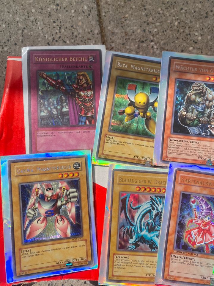 Yugioh tcg Karten Sammlung Beschreibung lesen in Geldern