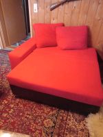 Couch rot zum ausziehen Sachsen - Adorf-Vogtland Vorschau