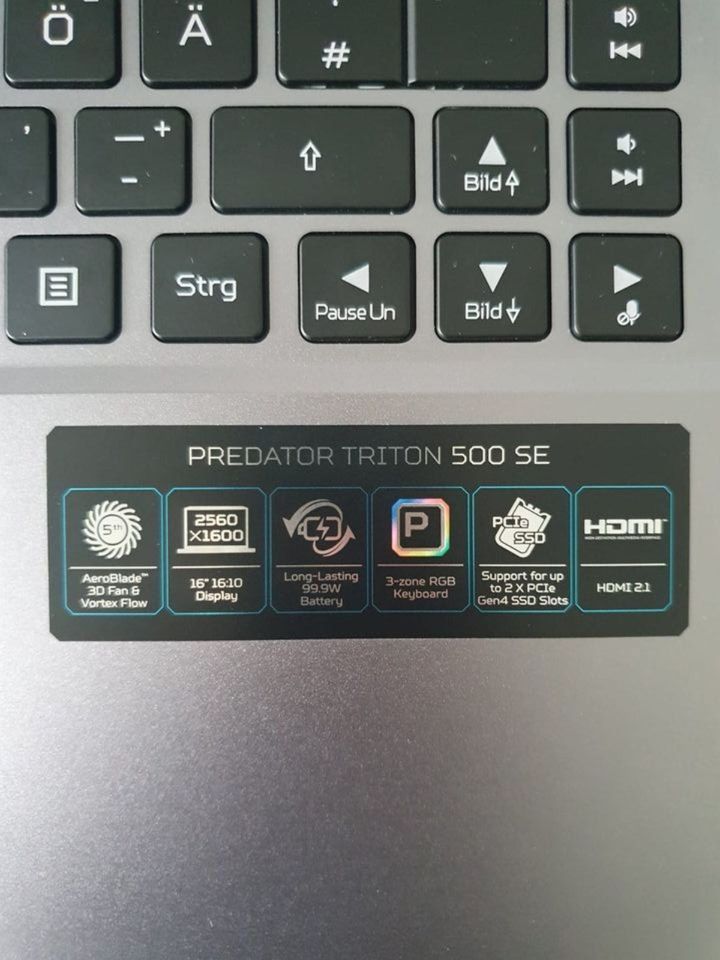 Acer Gaming Laptop i7 GTX 3070 in Darmstadt