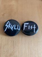 Skull Fist Buttons Heavy Metql Mecklenburg-Vorpommern - Ückeritz Vorschau