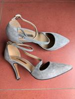 Damen Pumps, hellgrau, Gr.40, 1x getragen Sachsen - Plauen Vorschau