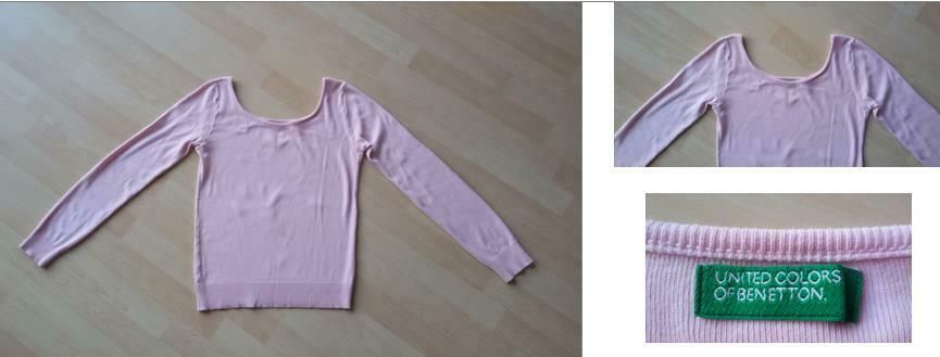 WIE NEU BENETTON Pullover rosa rosé pink Damen M L 40 42 in Zell am Main