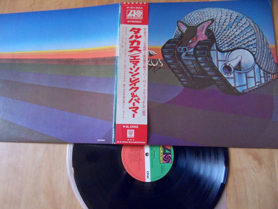Emerson Lake & Palmer – Tarkus (Lp,Atlantic, foc, 1971,Japan) OBI in Augsburg