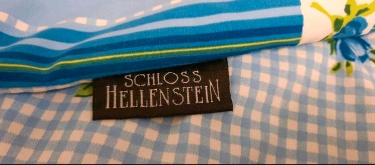 Sehr schöne leichte Sommerbettwäsche  Bettbezug Mikrofaser blau in Ginsheim-Gustavsburg