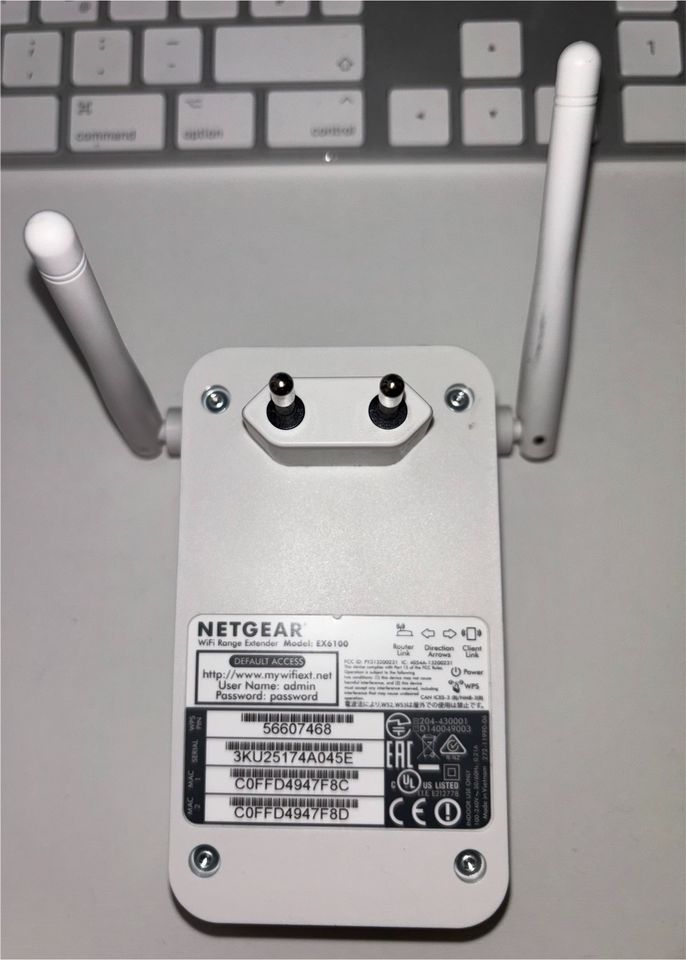 Netgear EX6100 - WiFi Range Extender / Access Point Verstärker in Hamburg