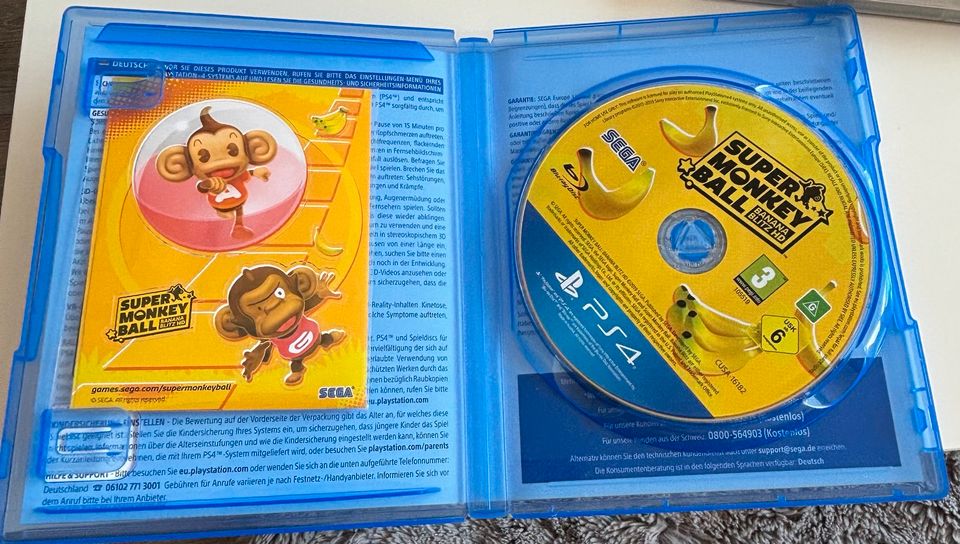 PlayStation PS4 spiel Super Monkey Ball: Banana Blitz HD in Radevormwald