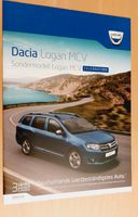 Dacia Logan MCV + Sondermodell Celebration  Prospekt von 2015 Nordrhein-Westfalen - Leverkusen Vorschau