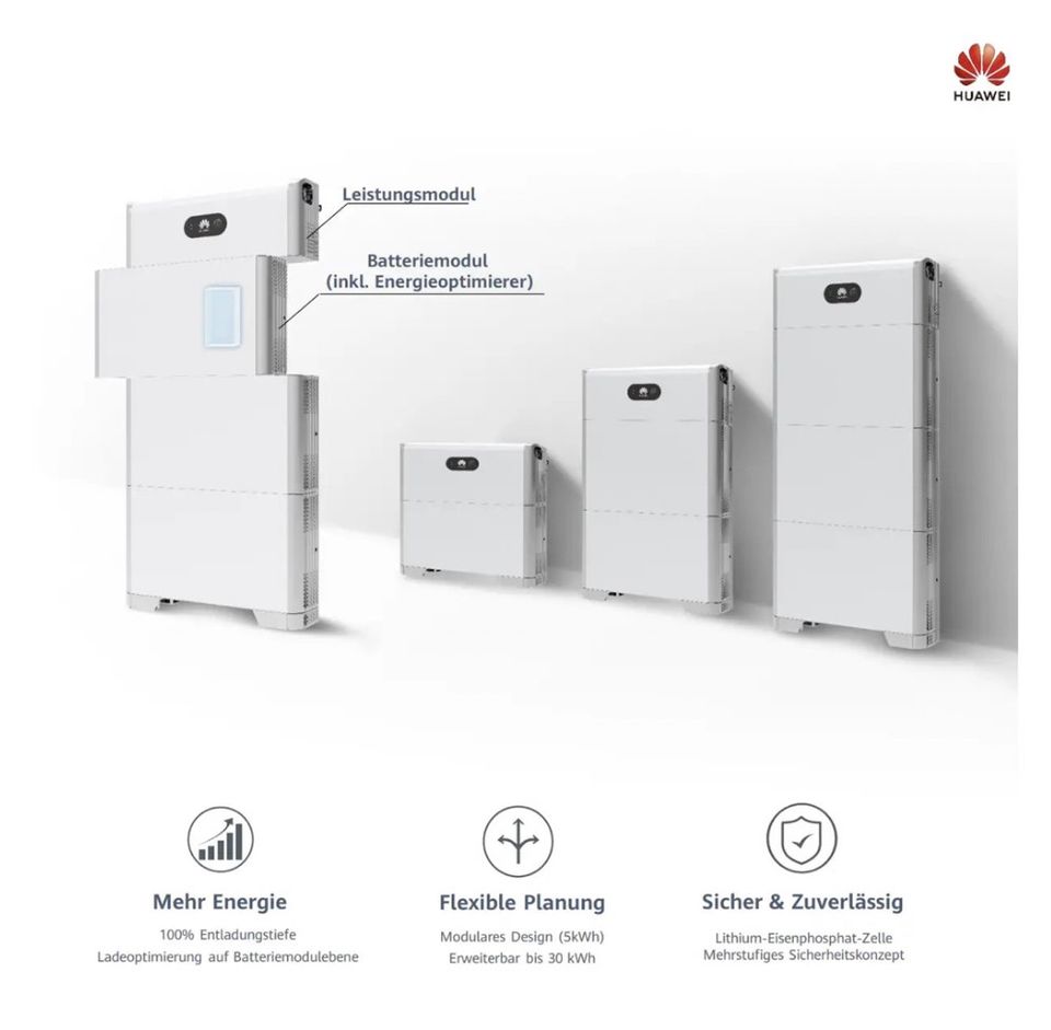 10 kWp Photovoltaik Komplettset + 10 kWh Speicher + Montagesystem + Kabel + MC4 Stecker in Diez