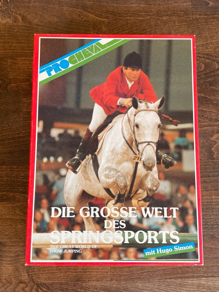 Spiel 1987 ❤️ Die große Welt des Springsports ❤️ Hugo Simon in Pattensen
