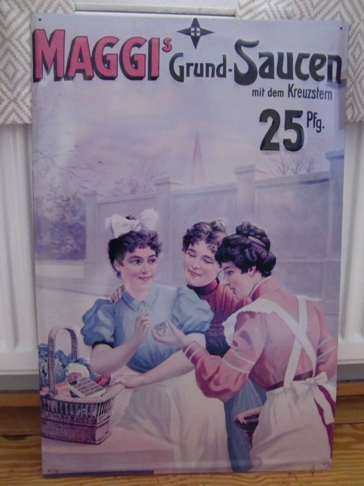 Blechschild Werbeschild Maggi in Kiel