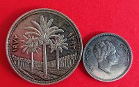 Irakische Silbermünzen, 50 Fils Faisal II, 1 Dinar Gedankenmünzen Rheinland-Pfalz - Mainz Vorschau