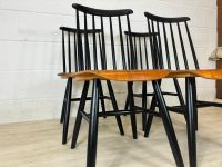 4 Vintage Teak Fanett TAPIOVAARA Stühle dining chairs 60er midmod Niedersachsen - Delmenhorst Vorschau