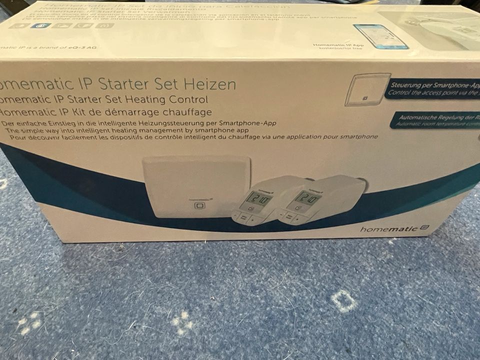 Homematic IP Starterset Heizen - ungeöffnet - Smart Home starter in Ismaning