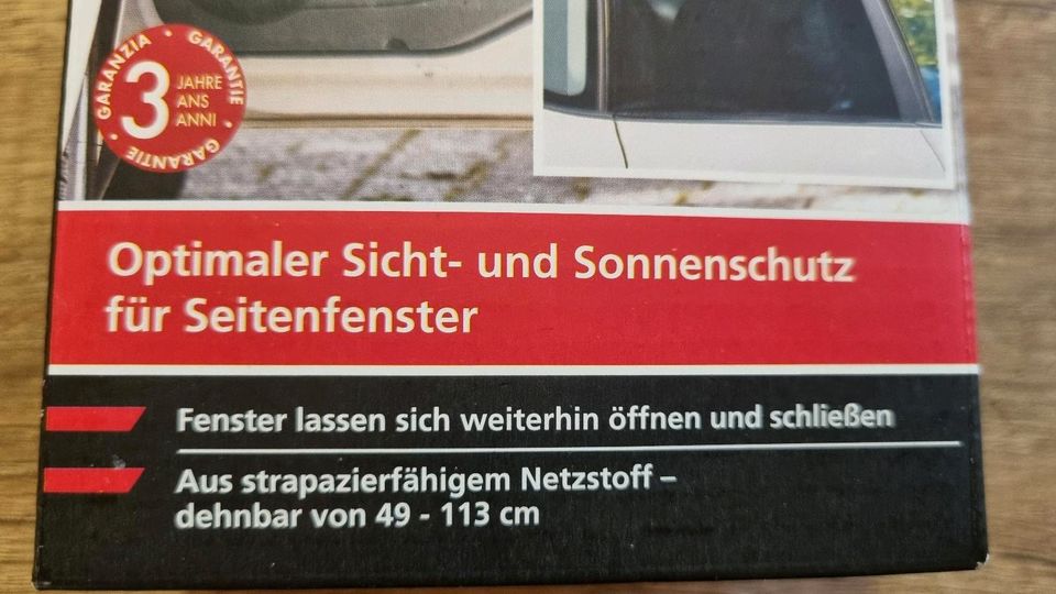 *NEU* Sonnenschutzüberzüge für Seitenscheibe Auto in Dresden