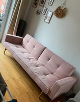 Rosa Sofa mit Schlaffunktion Hamburg-Nord - Hamburg Barmbek Vorschau