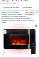 Klarstein Elektro Kamin kaum genutzt Hessen - Gründau Vorschau