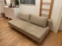 Schlafcouch Sofa mit Leinenbezug, beige von MUJI München - Maxvorstadt Vorschau