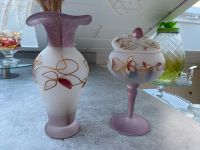 Vera-Design handgefertigte Vase + Bonbonsdose aus Glas Baden-Württemberg - Lauf Vorschau