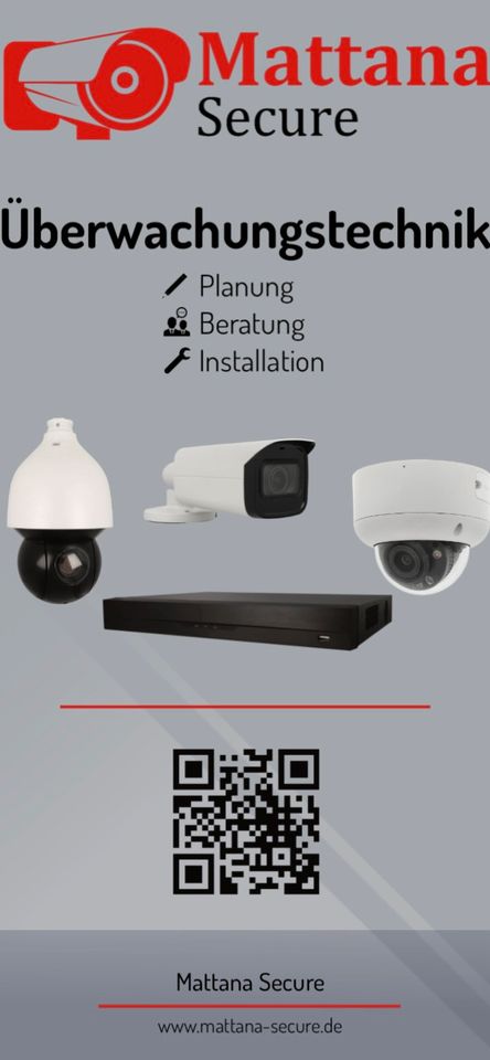 Überwachungskamera, Videoüberwachung Kamera Sicherheit in Bad Essen