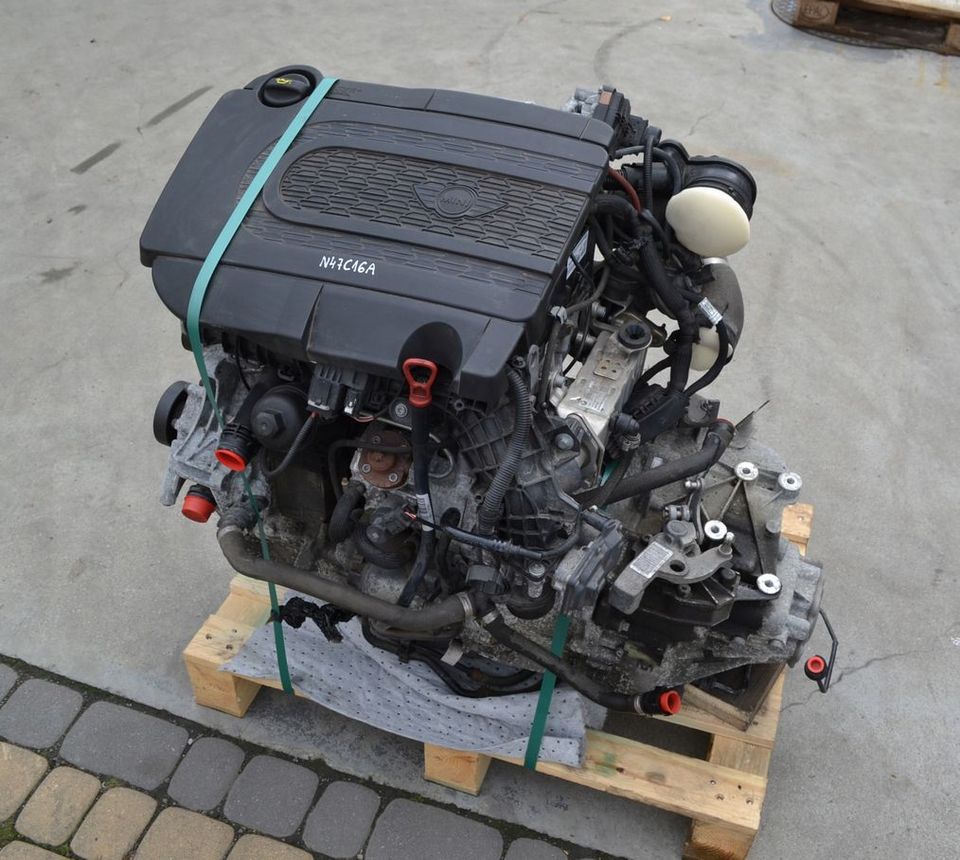 MOTOR N47C16A 97TKM✔️ mit Anbauteile 1.6D MINI COOPER R55 R56 in Braunschweig