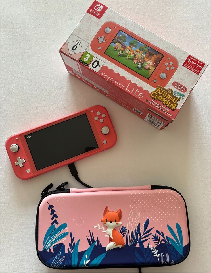 Nintendo Switch Lite Coral neuwertig in Kaiserslautern