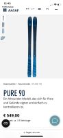 Tourenski Hagen Pure 90 Skier + Felle Hessen - Fulda Vorschau