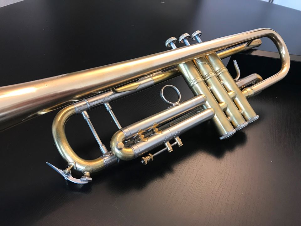 Bach Stradivarius Trompete ML 37G von 1976 unlackiert raw trumpet in München