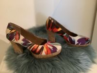 Pumps High Heel Plateau Tamaris bunt 38 Nordrhein-Westfalen - Kerpen Vorschau