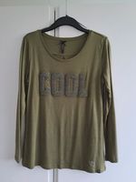 KEY LARGO Langarmshirt, khakigrün mit Print "COOL", Gr. L - NEU ! Baden-Württemberg - Frickenhausen Vorschau