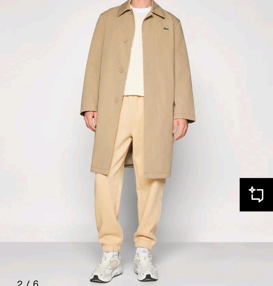 Neue LACOSTE Jacke Langjacke Mantel Größe 60 XXL in Wolfschlugen