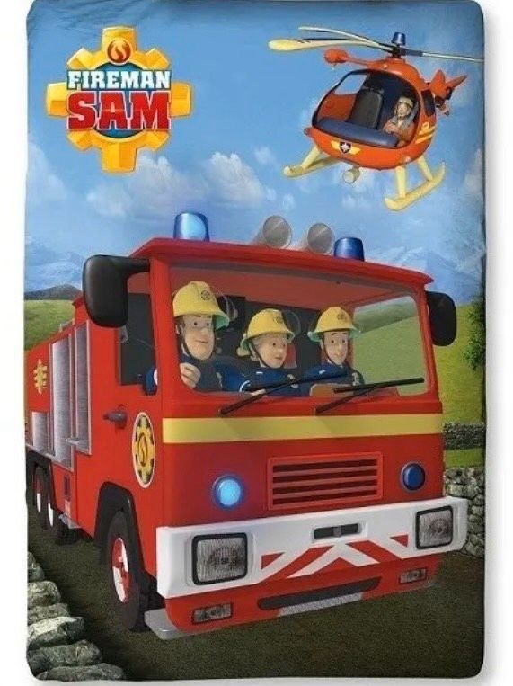 Bettwäsche / Feuerwehrmann Sam in Altdöbern