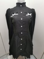 A-Linien Hemd Kleid Lolita Uniform schwarz-weiß 36 SHEIN Neu Nordrhein-Westfalen - Ruppichteroth Vorschau