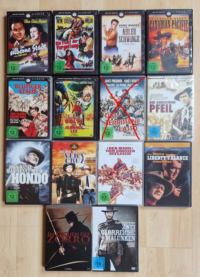 WESTERN DVDs 13 x Diverse je 3 € in Planegg