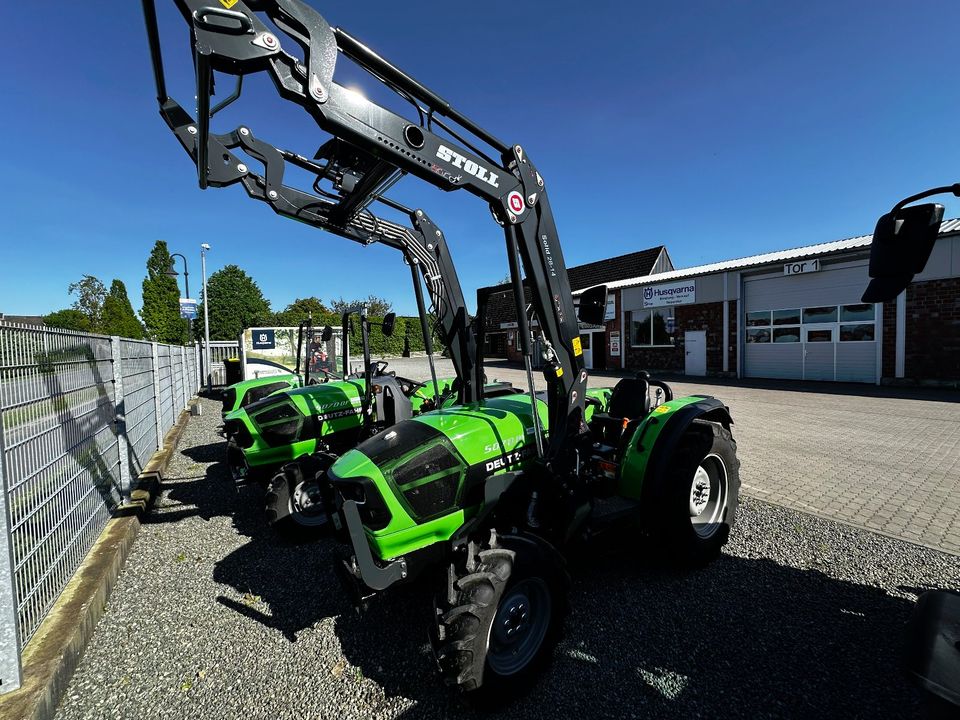 Schlepper / Traktor Deutz-Fahr 5070 DF Keyline mit Frontlader in Nortorf