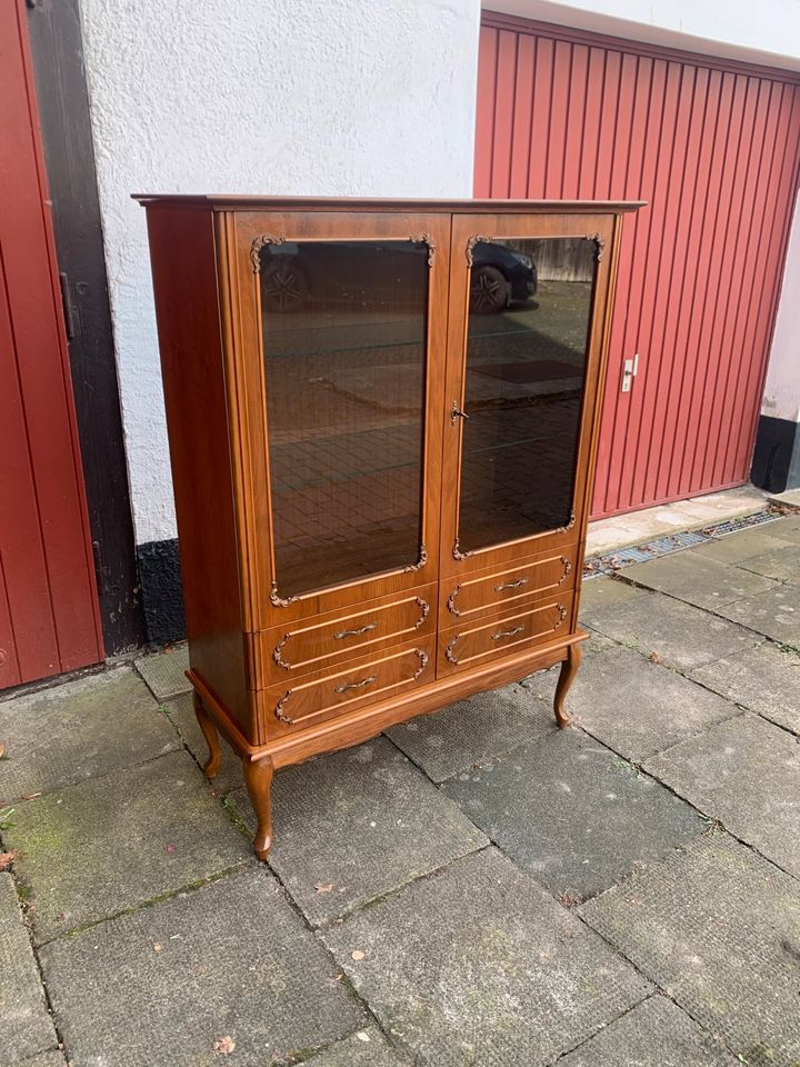 Schrank Vitrine Board Chippendale Zimmer Regal 70er Design Möbel in Hamburg