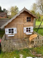 Spiel haus holz blockhütte für Kinder, mit Etage. Niedersachsen - Leer (Ostfriesland) Vorschau