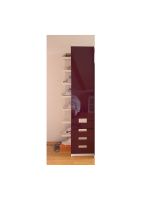 Ikea Pax Kleiderschrank 236 x 50 x 60 cm dunkelrot Hochglanz Bayern - Poing Vorschau