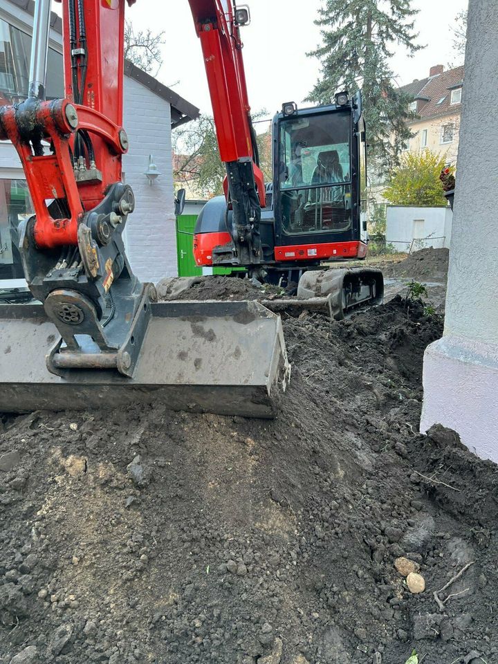 Tiefbau, Erdarbeiten, Baugruben Aushub & Baggerarbeiten in Hannover