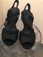 TAMARIS SANDALETTEN High Heels schwarz Gr 38 Bayern - Velden Vorschau