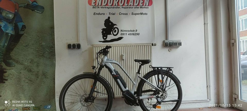 Fantic e-bike 7days seven days living easy 2022 630WH 70Nm Brose grau Grösse L in Nürnberg (Mittelfr)