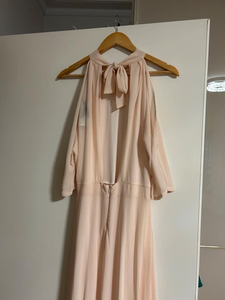 Kleid Creme gr. 40 L Schleppe Tüll Lang Hochzeit Standesamt in Düsseldorf