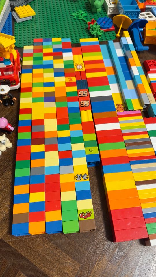 XXL Sammlung Lego Duplo Cars Polizei Feuerwehr Tiere Dinos  Paket in Erkrath